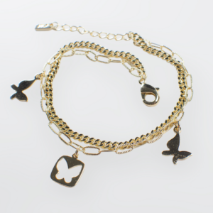 Pulsara de cadena doble de Mariposas